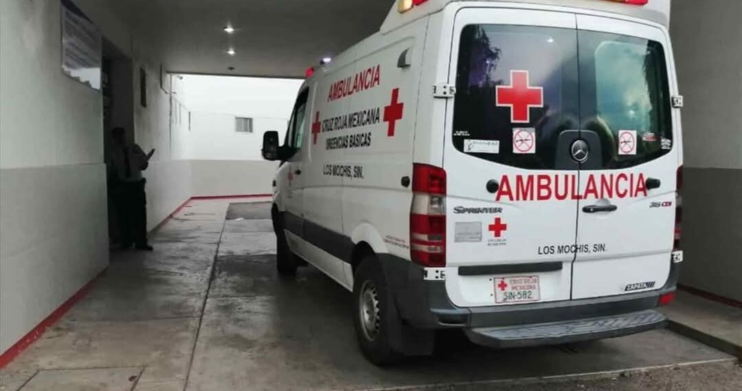 Mujer recibe impacto de bala en la cabeza en Ahome