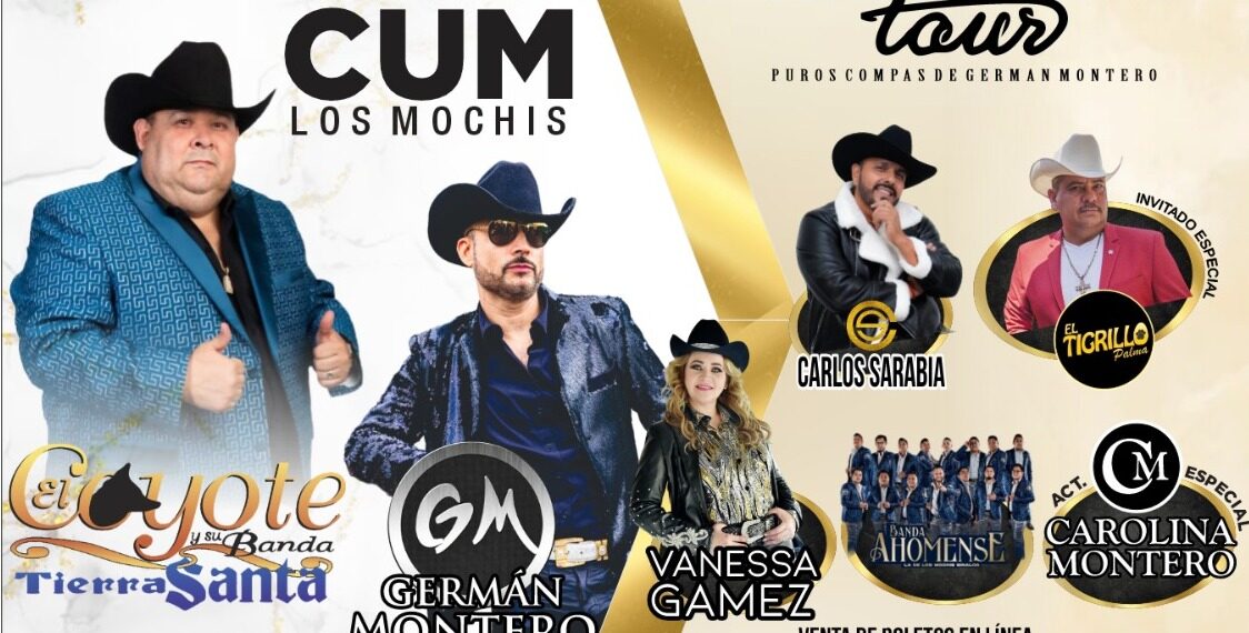 ¡Puros Compas de Germán Montero se estarán presentando este 29 de diciembre en el CUM de Los Mochis! – NR | NOTICIAS