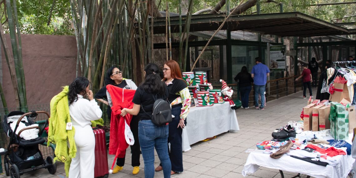 Zoológico de Culiacán reúne a familias con bazar de emprendedores