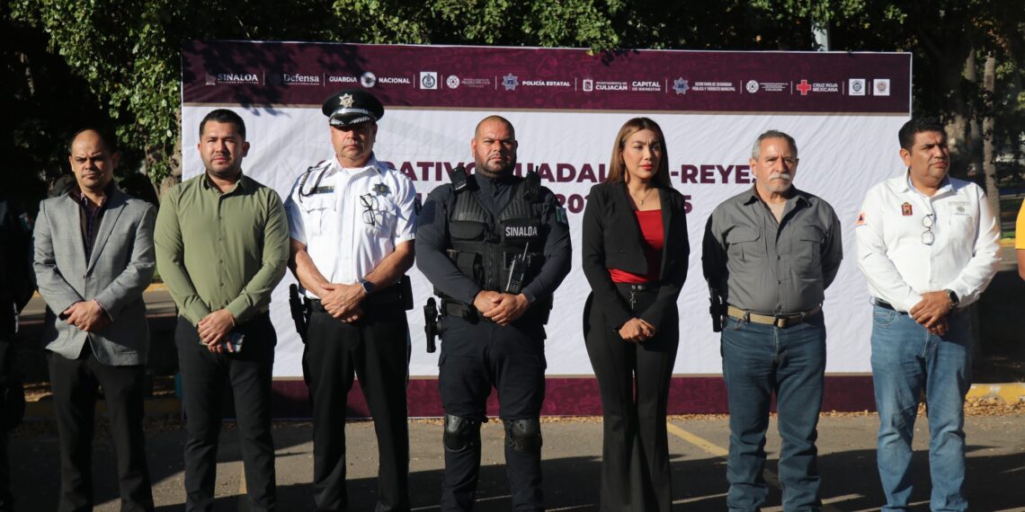 La SSPyTM arranca el operativo preventivo y de seguridad Culiacán “Guadalupe-Reyes 2024-2025”