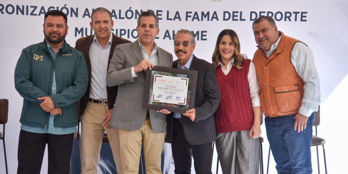 Deportistas Ahomenses son inmortalizados en el Salón de la Fama