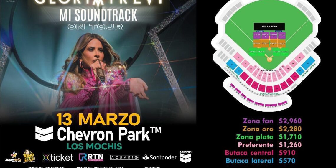 ¡Entérate! Gloria Trevi en los Mochis con su gira “Mi Soundtrack on Tour” – NR | NOTICIAS