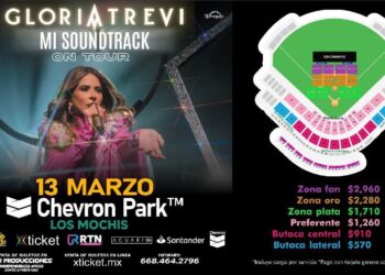 ¡Entérate! Gloria Trevi en los Mochis con su gira “Mi Soundtrack on Tour” – NR | NOTICIAS