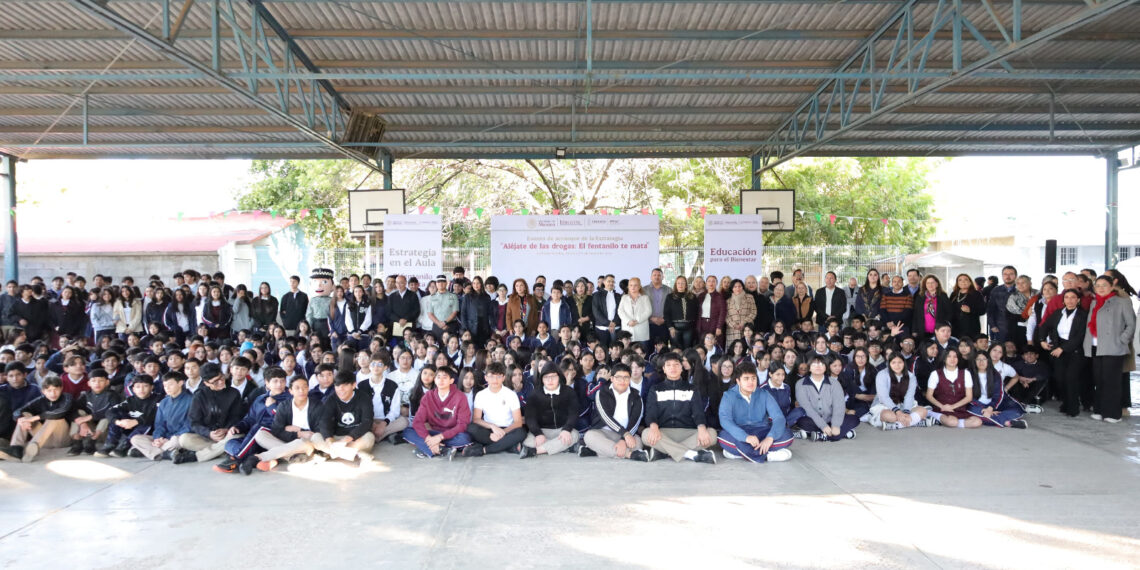 Arranca en Sinaloa la Estrategia Nacional “Aléjate de las drogas: el fentanilo te mata”