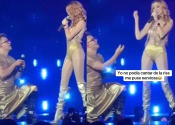 VIDEO: Yurem propone matrimonio durante un concierto y lo rechazan