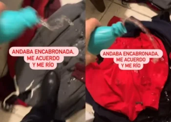 Video: Mujer presume que echó cloro a ropa de su pareja por venganza; recibe críticas