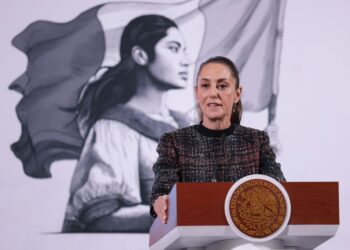 PRESIDENTA DE MÉXICO CLAUDIA SHEINBAUM DESTACA REDUCCIÓN ESTIMADA DEL 27 POR CIENTO EN HOMICIDIOS DOLOSOS DEL 2018 A 2025