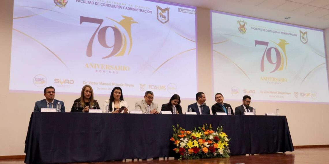 ¡De manteles largos! La Facultad de Contaduría y Administración de la UAS celebró su 79 aniversario con un magno evento para su comunidad