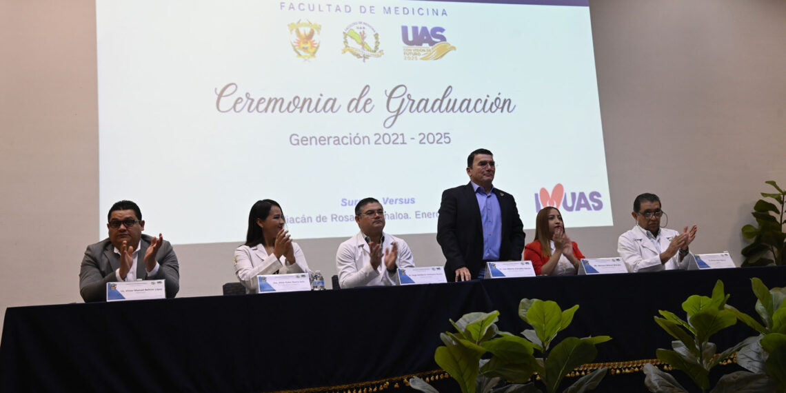 De manera exitosa egresan más de 150 estudiantes de la Generación 2021-2025 de la Licenciatura de Imagenología ofertada por la UAS
