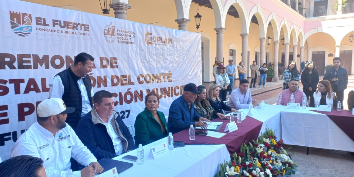 Ceremonia de instalación y toma de protesta de la COPLAM en El Fuerte – NR |  NOTICIAS