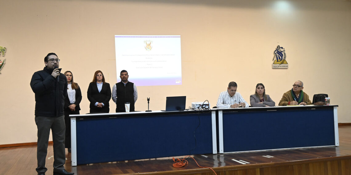 Ante la importancia del Servicio Social, realiza la Facultad de Derecho de la UAS seminario para el Compromiso Ético Universitario y la Inclusión Social