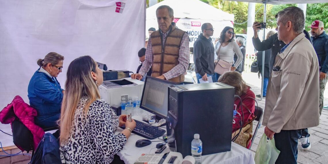 Buen inicio de programa de subsidio en pago de predial en Ahome