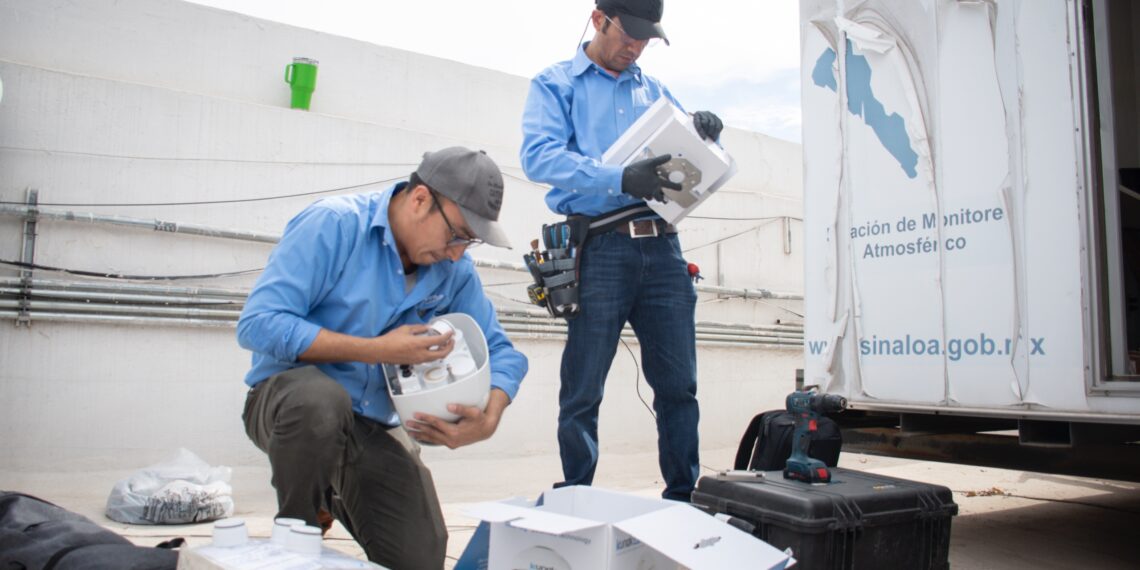 Sebides y Ayuntamiento de Culiacán instalan Sensores Kunak para monitorear la calidad del aire