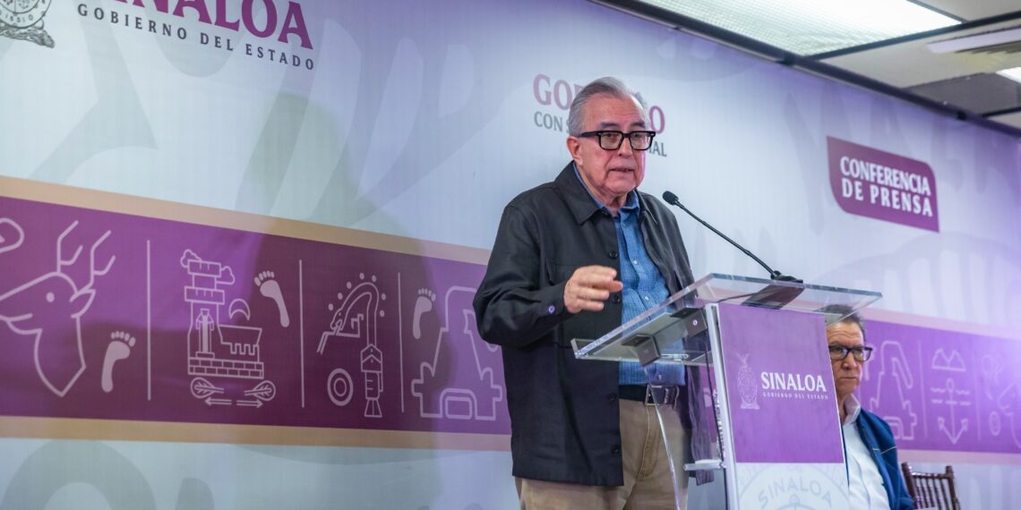 Los enemigos son la delincuencia y el encono, nunca el gobierno: Rocha