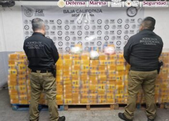 EN SONORA Y BAJA CALIFORNIA FUERON ASEGURADAS CUATRO TONELADAS DE METANFETAMINA Y 20 KILOS DE FENTANILO Y HEROÍNA*