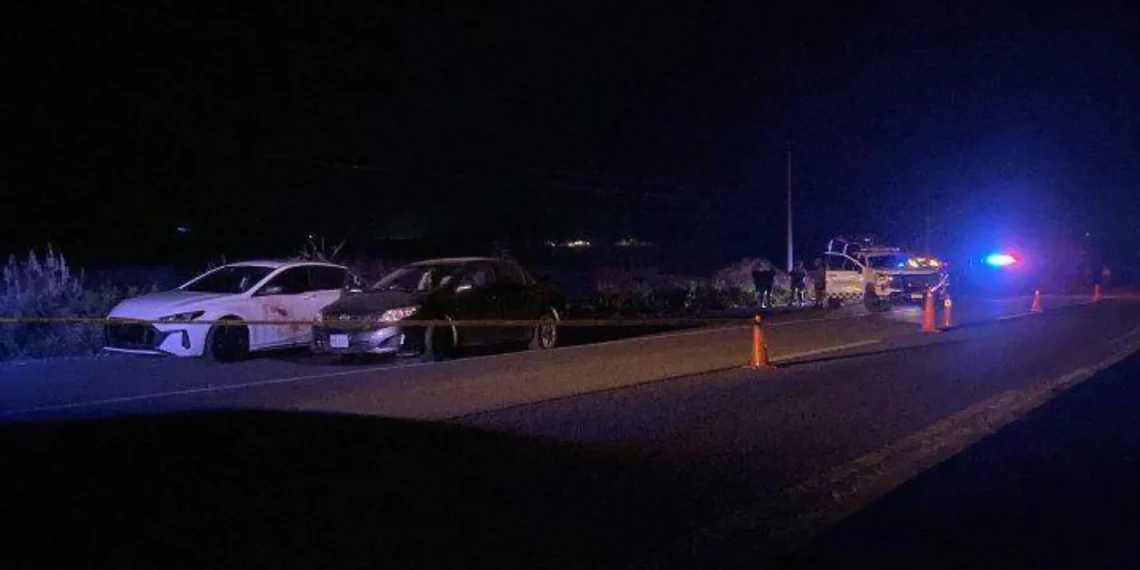 Hombre muere en balacera en la carretera internacional México 15 libre
