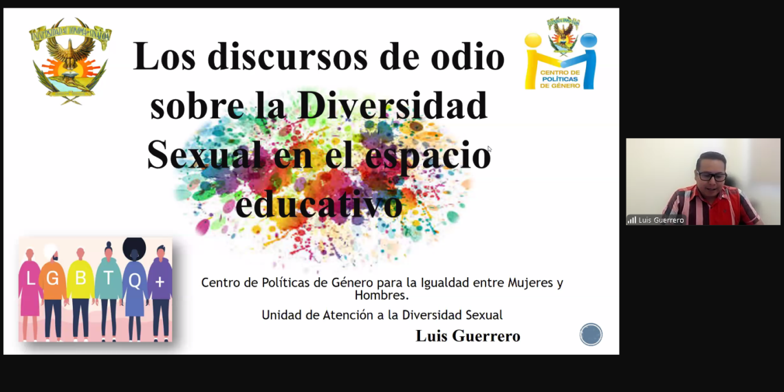 Para el fortalecimiento de la convivencia respetuosa, brinda la UAS el curso “Los discursos de odio sobre la Diversidad Sexual en el espacio educativo”