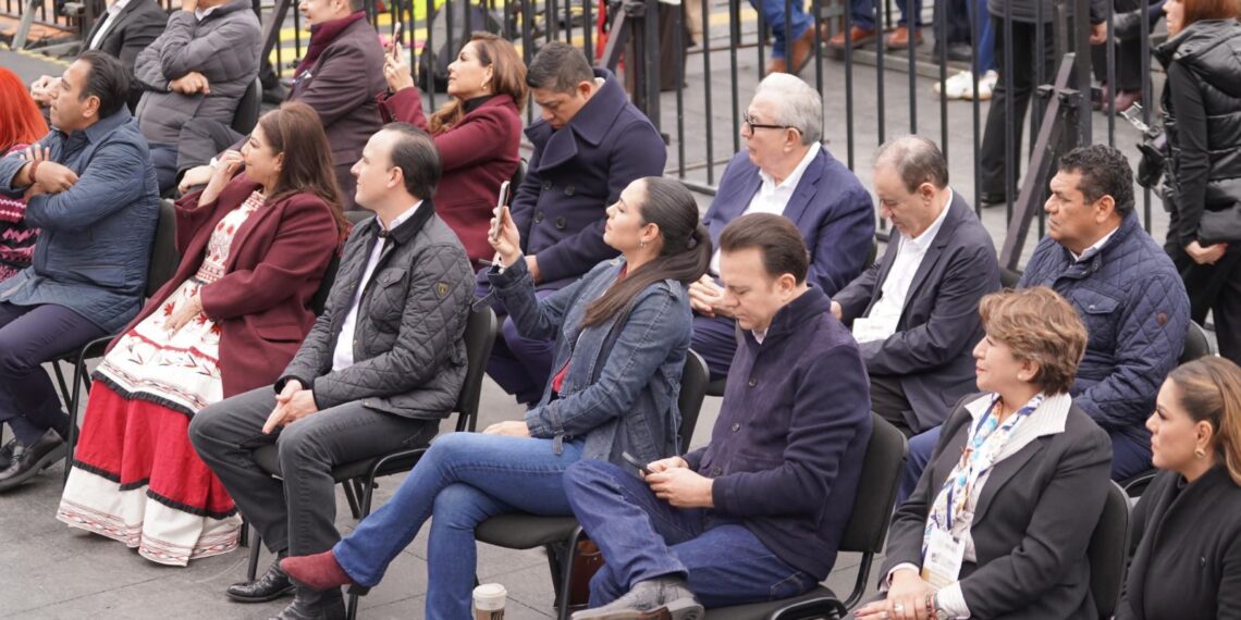 Rocha Moya Presente en el informe de la Presidenta Claudia Sheinbaum #100diasPresidenta