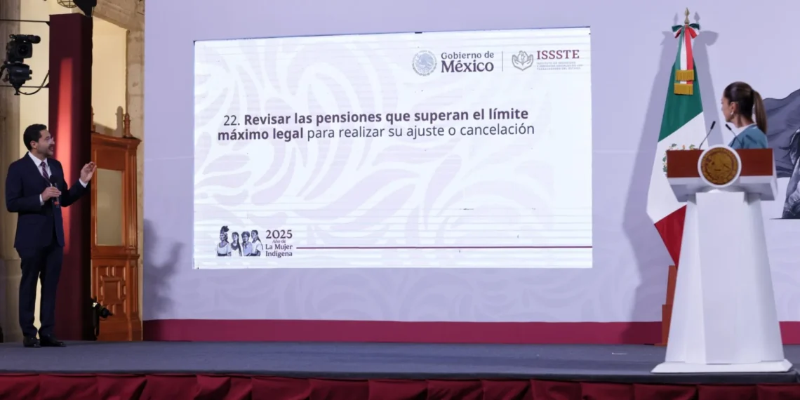 ISSSTE revela diez pensiones que superan el límite máximo legal