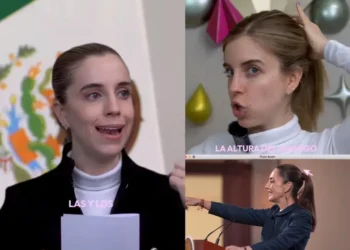 VIDEO: Joven crea un tutorial para maquillarse como Claudia Sheinbaum y se vuelve vira