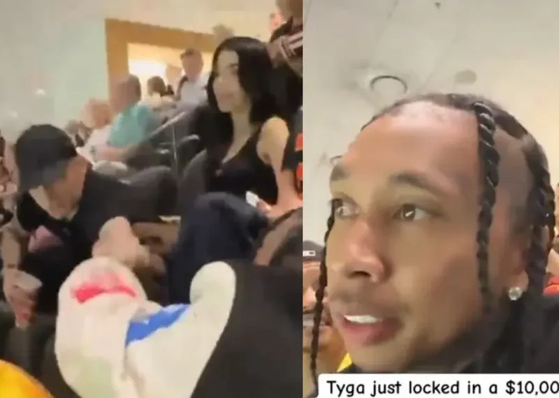 Peso Pluma apuesta más de 200 mil pesos con Tyga en Super Bowl 2025; mexicano gana y así reaccionó