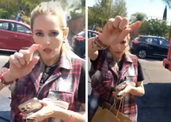 Surge #Lady10Pesos: Acusa de ‘ratero’ a repartidor de Uber Eats