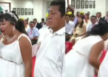 ¡Como en las películas! Novia huye de su boda y deja al prometido en el altar; “no acepto”