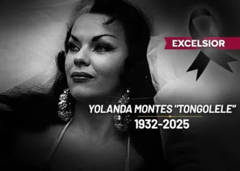 Reportan muerte de Tongolele, famosa vedette y actriz