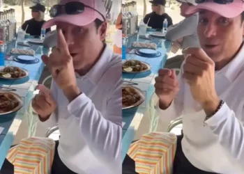 ¿Con o sin piña? Chayanne come tacos al pastor por primera vez; así reaccionó