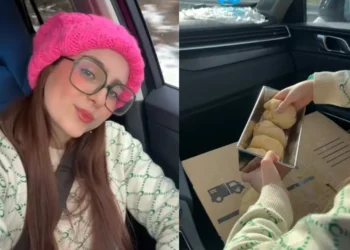 ¡Ni Chepina! Roro Bueno hace pan durante viaje en carro; causa sensación