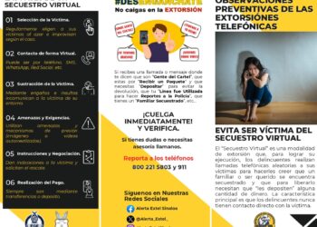 Rescata la UEA a dos personas víctimas de secuestro virtual en Los Mochis
