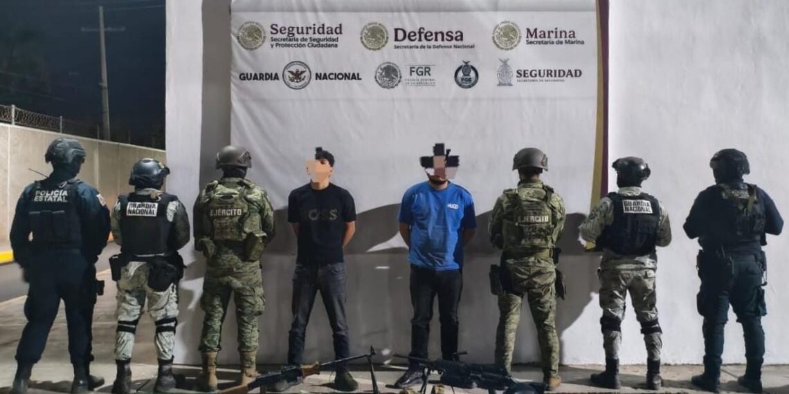 Dos detenidos y decomiso de armas y vehículos, deja ataque contra autoridades en El Limón de Los Ramos