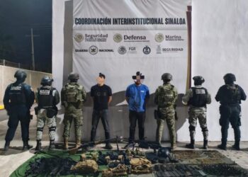 Dos detenidos y decomiso de armas y vehículos, deja ataque contra autoridades en El Limón de Los Ramos