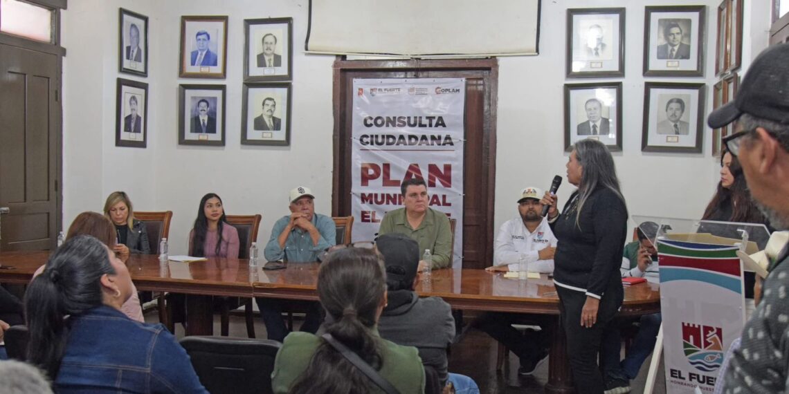 Ayuntamiento de El Fuerte realiza con éxito Foros de Participación Ciudadana
