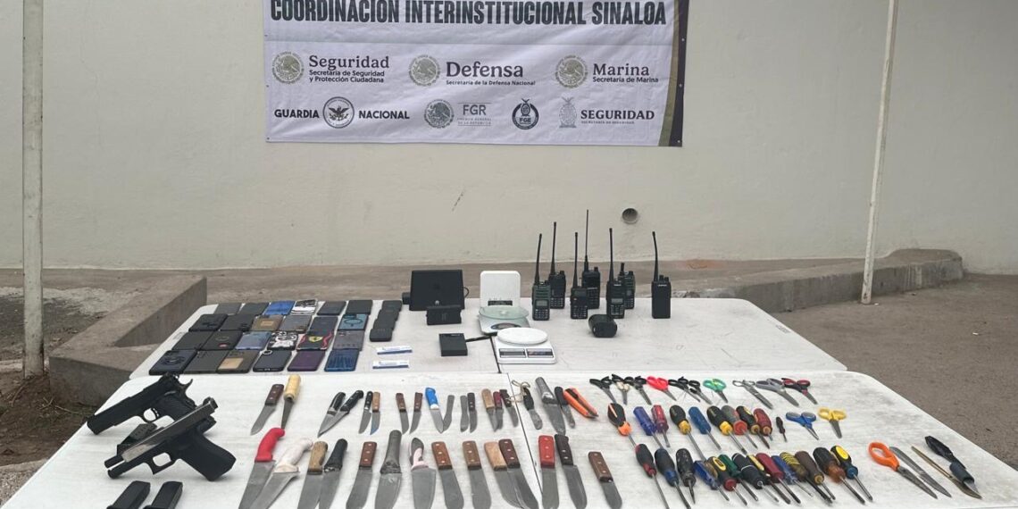 Nueva revisión en el Penal de Aguaruto, deja decomiso de armamento y equipo de comunicaciones