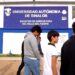 Egresados de la Facultad de Agricultura Valle del Fuerte de la UAS se acercan a ella para regresar un poco de lo mucho que recibieron en su formación