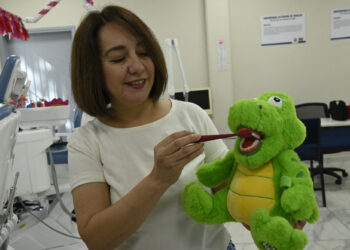 Invitan a cuidar los dientes de los pequeños del hogar en la Clínica de Odontopediatría de la UAS, ubicada en Ciudad Universitaria