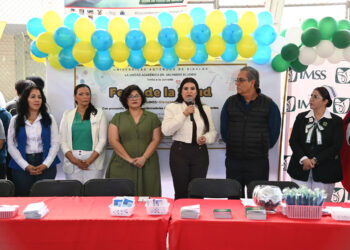 Ponen en marcha en la Preparatoria Dr. Salvador Allende la Feria de la Salud PrevenIMSS-Bienestar-UAS, cuidando la salud de los estudiantes