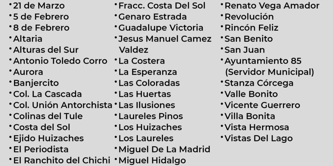 Decenas de colonias de Culiacán se quedarán sin agua durante miércoles y jueves