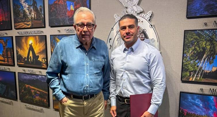 ”Se tuvo que ir”, queda pendiente reunión de Rocha con Harfuch