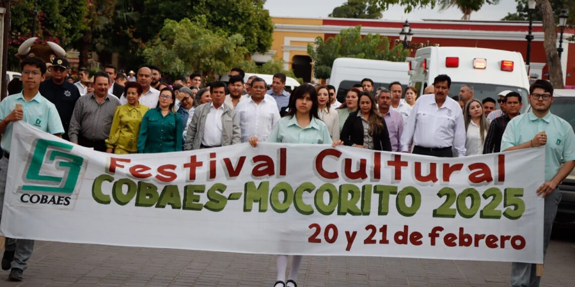 “La Atenas Sinaloense” se llena de arte y tradición con el Festival Cultural COBAES-Mocorito 2025