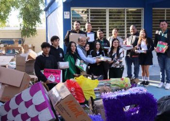 La Comunidad de la Preparatoria Rafael Buelna Tenorio entrega más de una tonelada de material reciclable a la Unidad de Bienestar Universitario