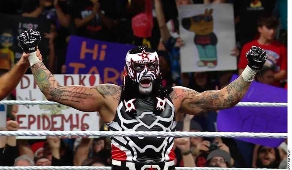 El luchador mexicano Penta Zero Miedo conquista su tercer triunfo y sigue invicto en la WWE