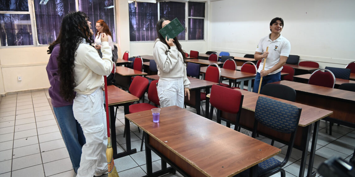 La UAS, a través de la Unidad de Bienestar Universitario, realiza el Reto Mejora para contribuir a mantener dignos los espacios rosalinos, fomentar su cuidado y el sentido de pertenencia