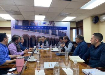 En suma de esfuerzos, se reúne el Rector de la UAS con representantes del Foro Mar de Cortés Empresarial, para mejora integral de la región y se integren al proyecto del Corredor Científico