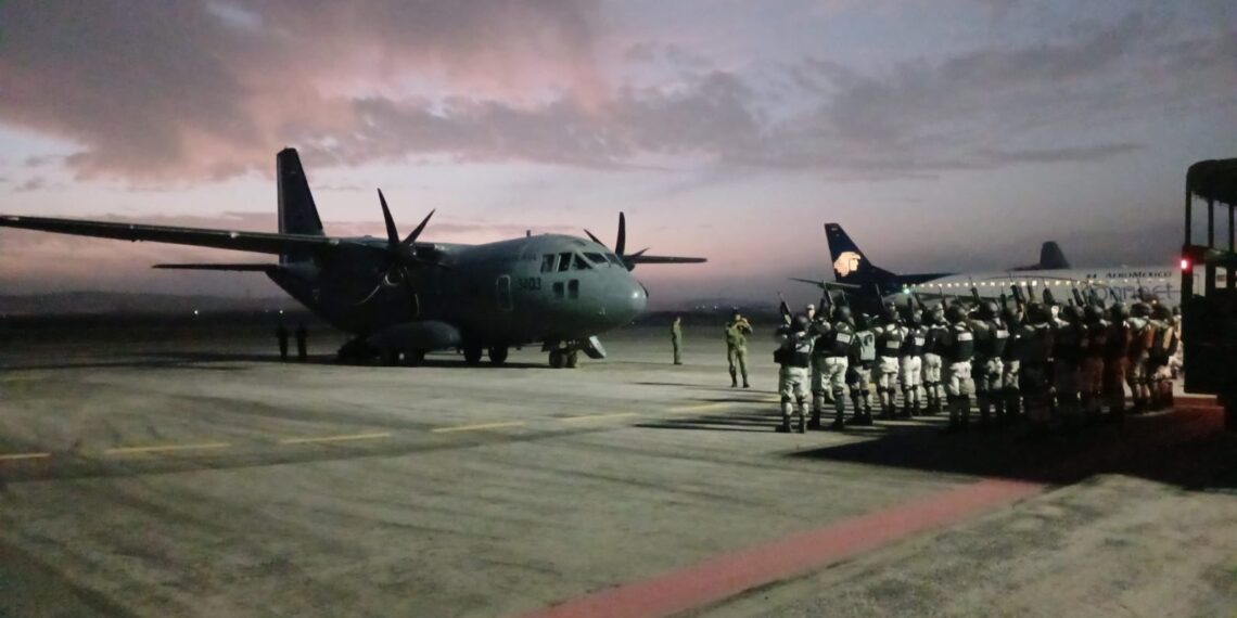 10,000 efectivos de Guardia Nacional y Ejército refuerzan la seguridad en la frontera norte del país
