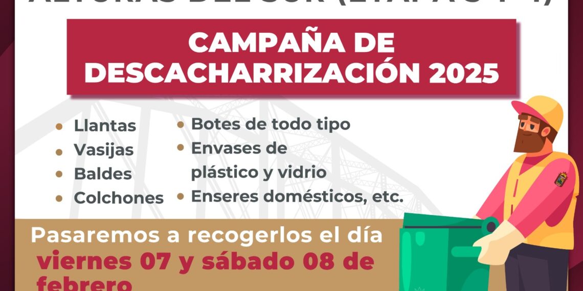 Continúa la Campaña de Descacharrización en Culiacán: ahora en la colonia 21 de Marzo
