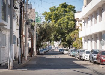 Reencarpetarán la calle Ignacio Zaragoza en el centro de la ciudad