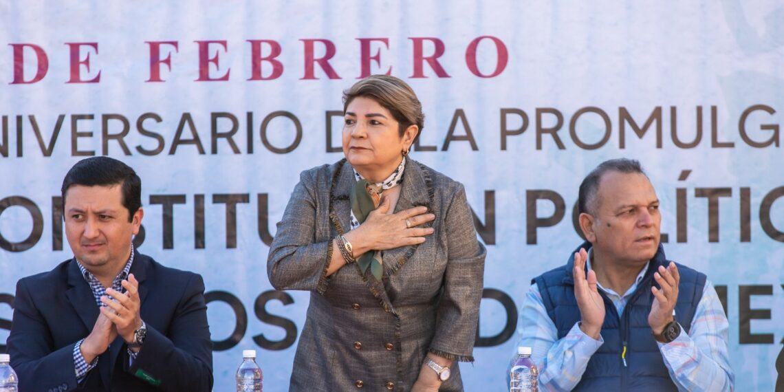 La soberanía no se negocia, la presidenta Sheinbaum no está sola: Feliciano Valle, en la conmemoración del 108 aniversario de la Constitución