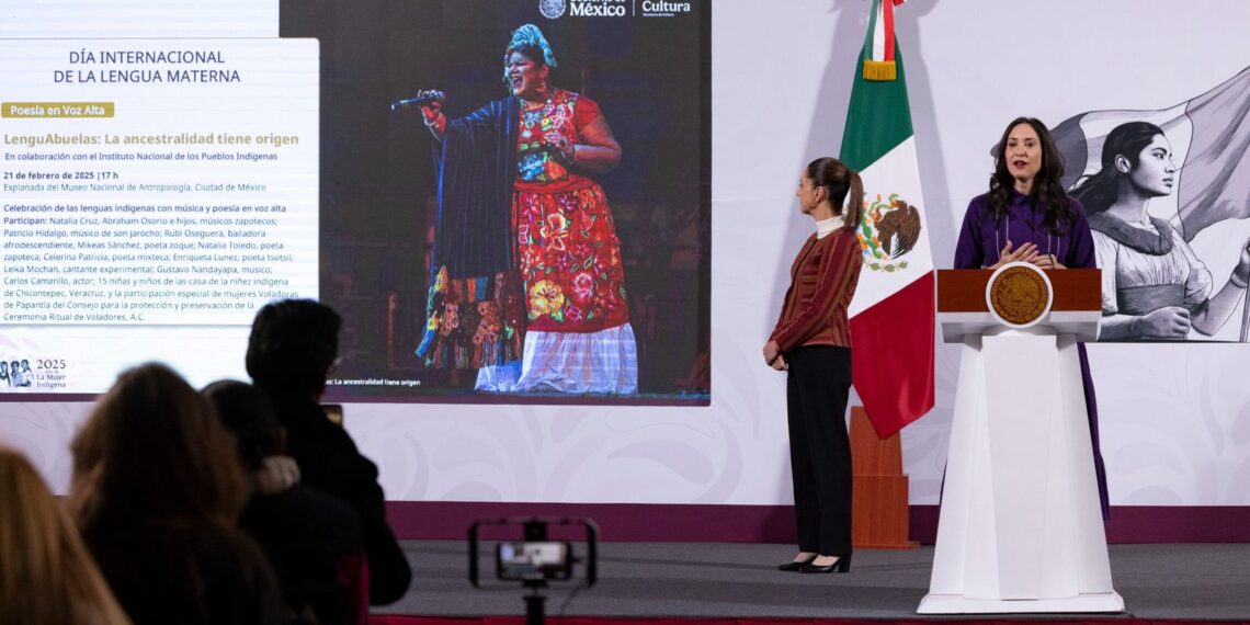 Vamos a reivindicar a las mujeres de los pueblos originarios: Presidenta Claudia Sheinbaum presenta cartelera de actividades culturales por el año de la mujer indígena